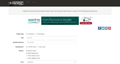 Desktop Screenshot of crosswordpublisher.com